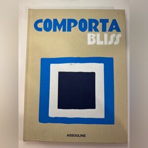 Assouline Comporta Bliss Coffee Table Book - Blue and Cream